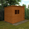 Pressure Tanalised Shiplap Timber Deluxe Pent Shed - Shed