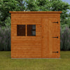 Pressure Tanalised Shiplap Timber Deluxe Pent Shed - Shed