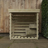 Pressure Treated Tanalised Log Store - Shed