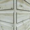 Pressure Treated Tanalised Octagonal Summerhouse with Georgian Door and Windows and Fibreglass Roof - summerhouse