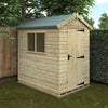 Pressure Treated Tanalised Shiplap Timber Apex Premier Shed - Shed