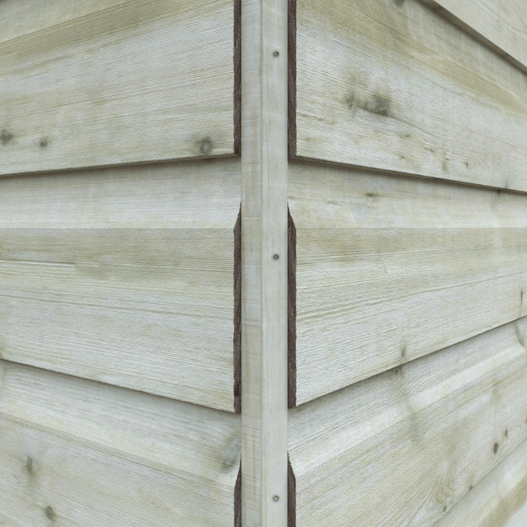 Pressure Treated Tanalised Shiplap Timber Apex Premier Shed - Shed