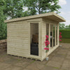 Pressure Treated Tanalised Shiplap Timber Garden Studio - Garden Room