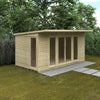 Pressure Treated Tanalised Shiplap Timber Garden Studio - Garden Room