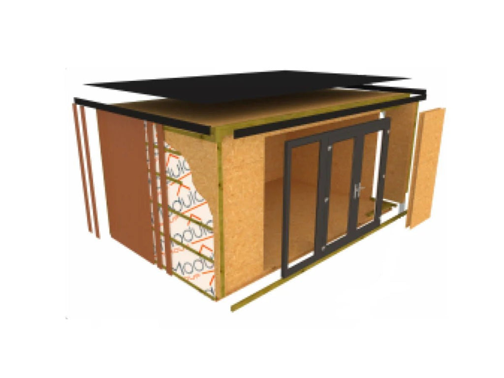 SANCTUARY FULLY INSULATED HOME OFFICE SIP ONLY KITS - Selfbuild