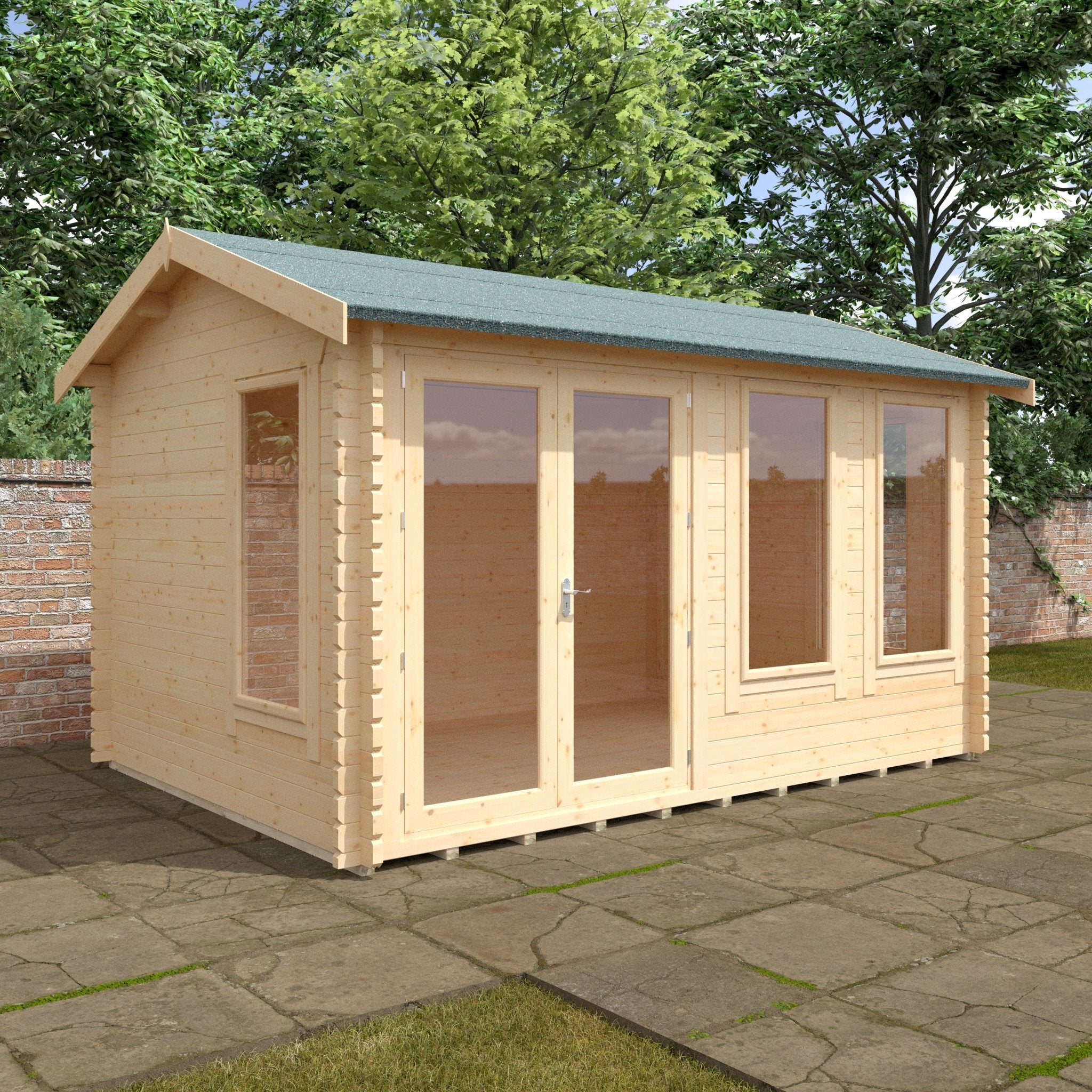 Sherbourne 44mm Log Cabin - Log Cabin