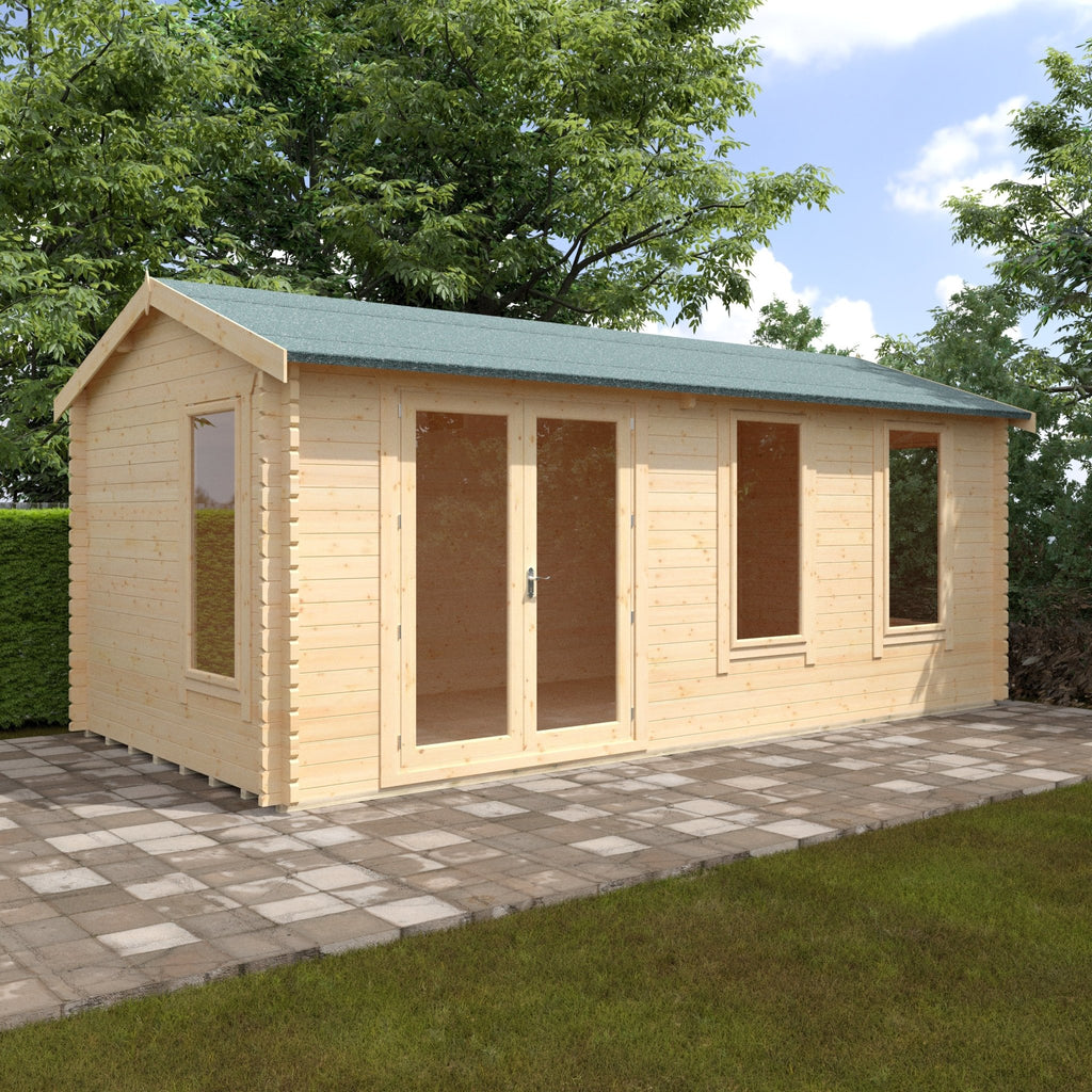 Sherbourne 44mm Log Cabin - Log Cabin