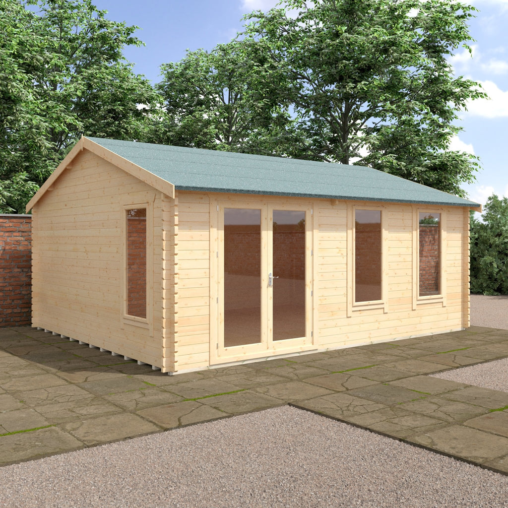 Sherbourne 44mm Log Cabin - Log Cabin