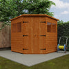 Shiplap Timber Corner Shed - Shed