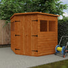 Shiplap Timber Corner Shed - Shed