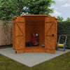 Shiplap Timber Corner Shed - Shed