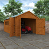 Shiplap Timber Garage with Heavy Duty Framing - Garage