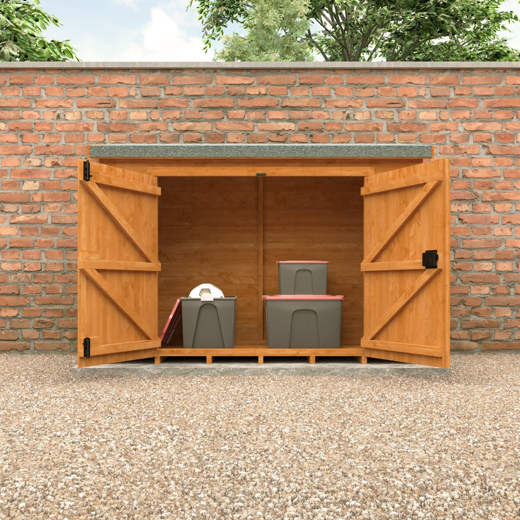 Shiplap Timber Lean-To Glorybox - Shed