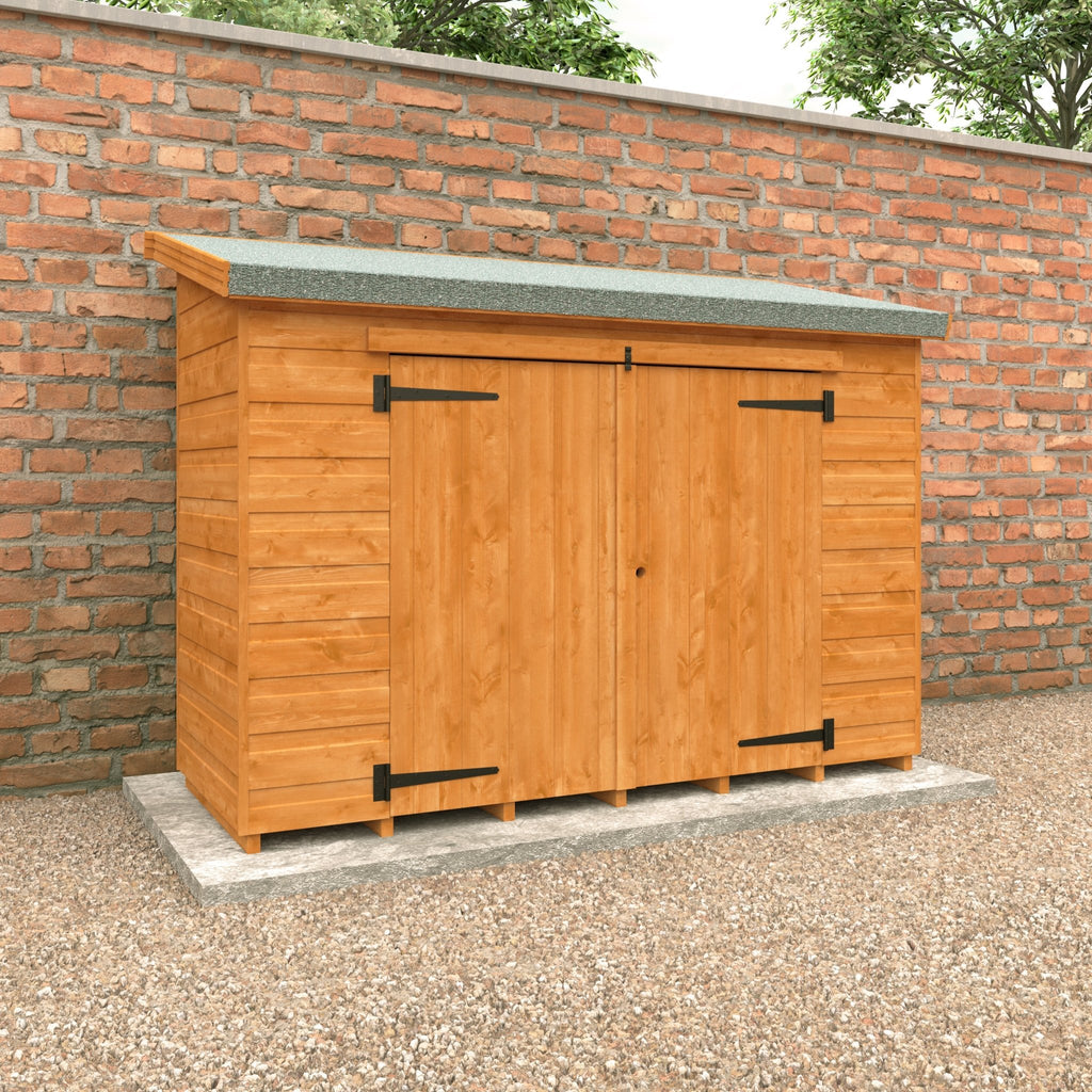 Shiplap Timber Lean-To Glorybox - Shed