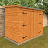 Shiplap Timber Pent Compact Shed - No Windows - Shed