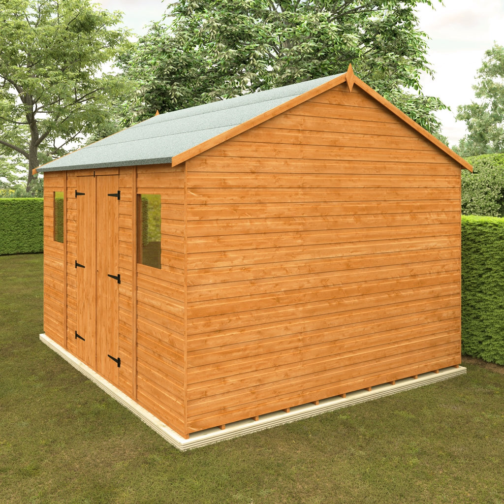 Shiplap Timber Workman Apex Shed - Shed