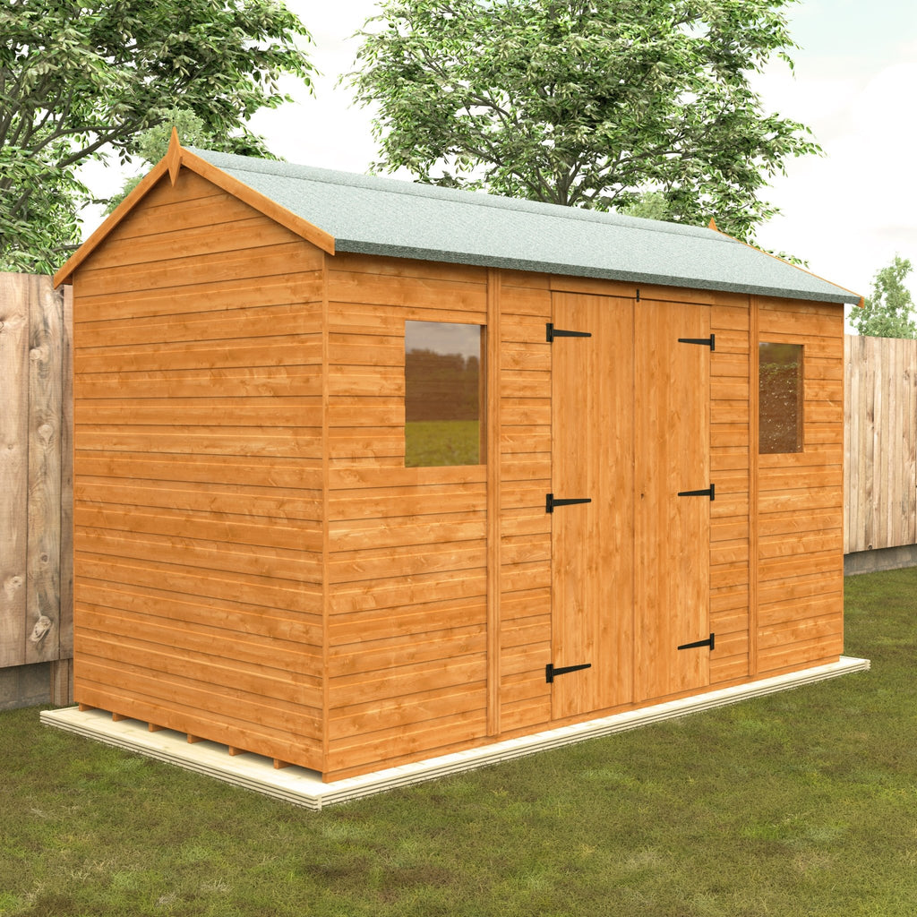 Shiplap Timber Workman Apex Shed - Shed