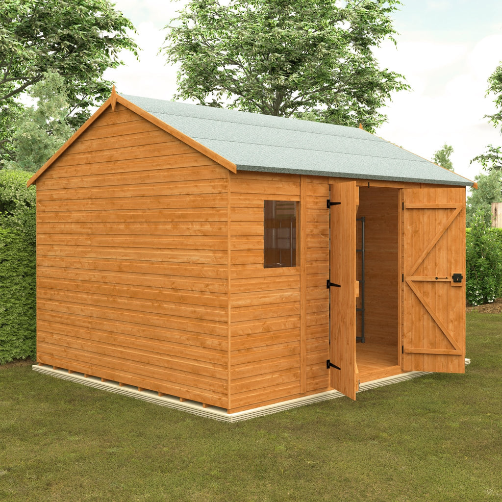 Shiplap Timber Workman Apex Shed - Shed