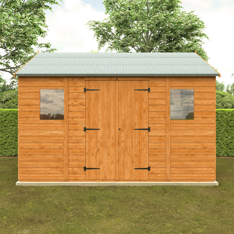 Shiplap Timber Workman Apex Shed - Shed Garden Building