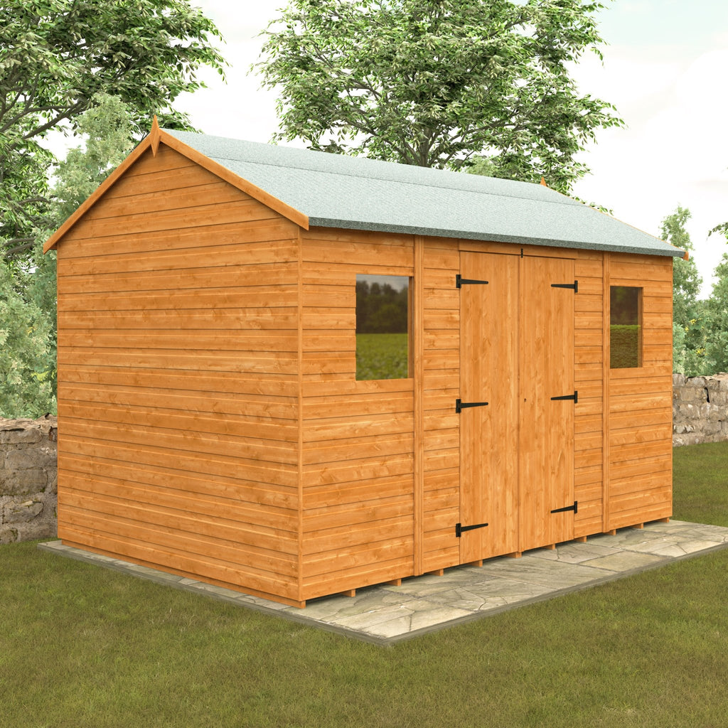 Shiplap Timber Workman Apex Shed - Shed