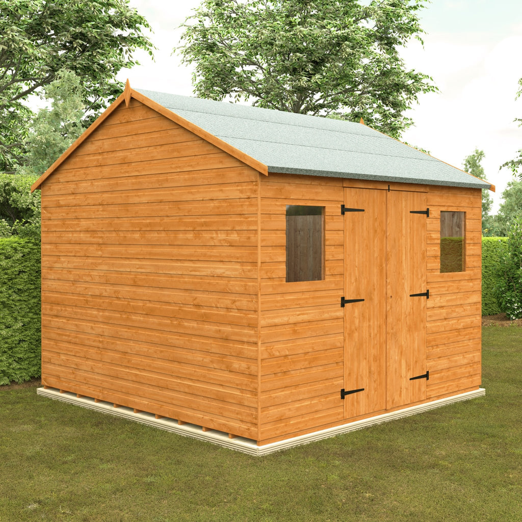 Shiplap Timber Workman Apex Shed - Shed