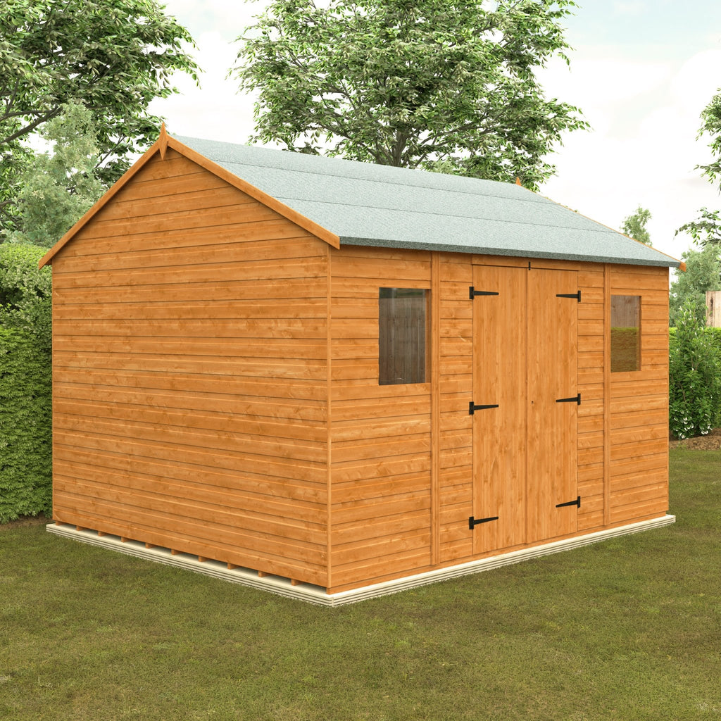 Shiplap Timber Workman Apex Shed - Shed