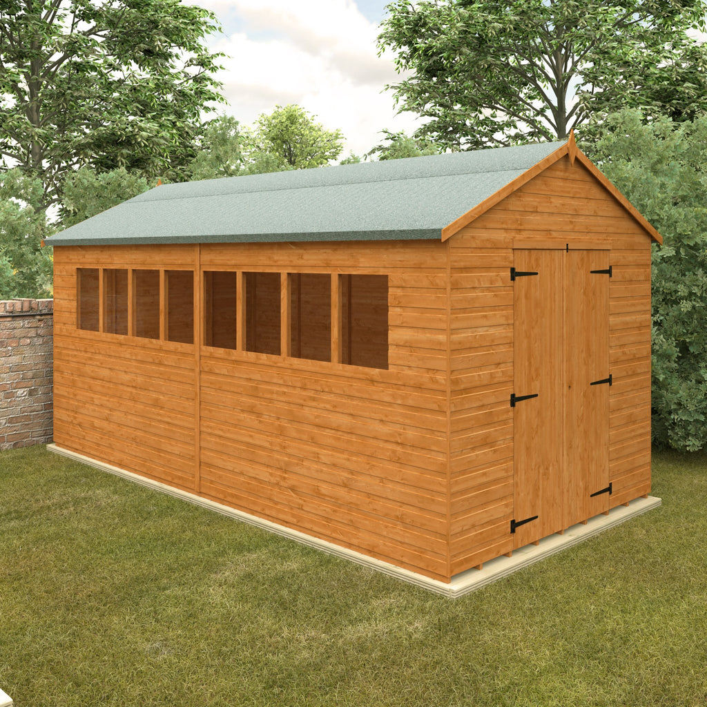 Shiplap Timber Workshop Shed - Shed