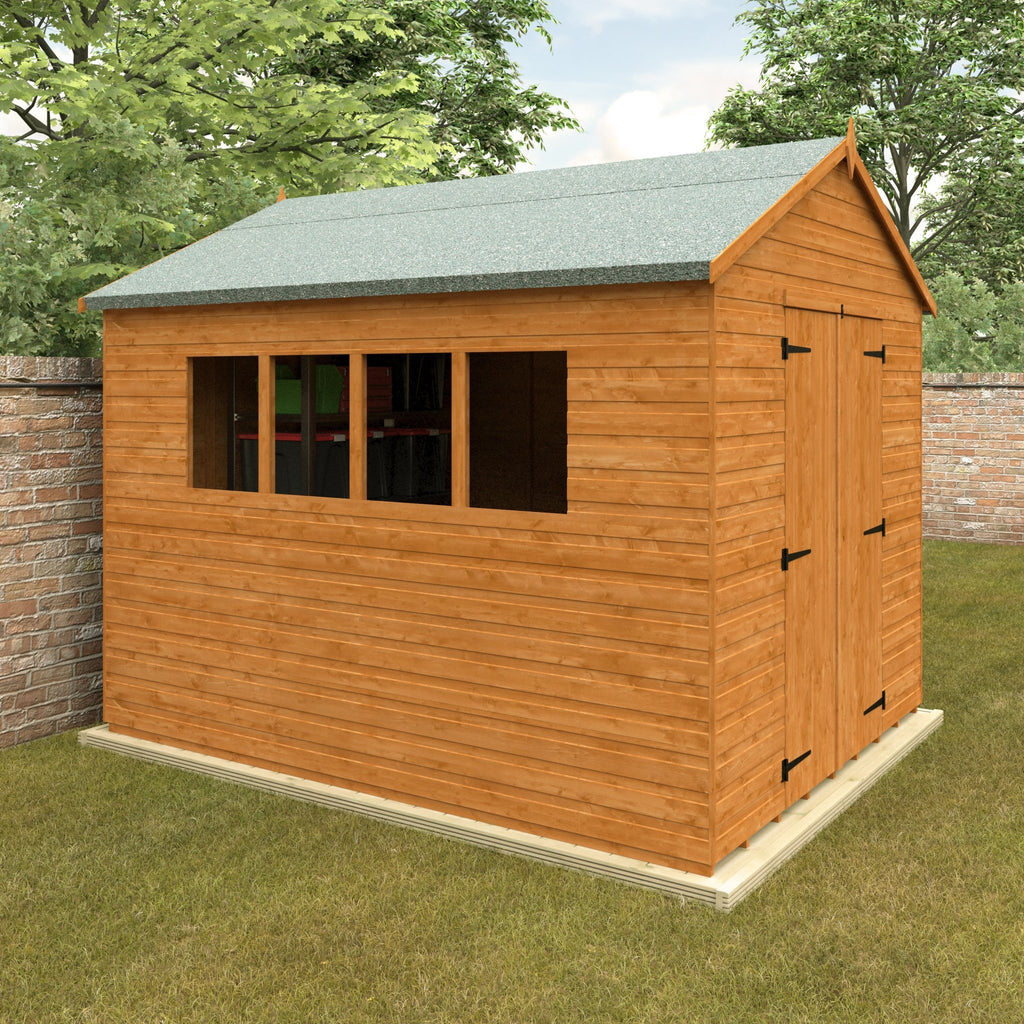 Shiplap Timber Workshop Shed - Shed