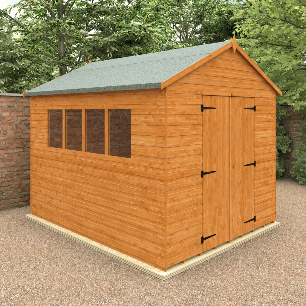 Shiplap Timber Workshop Shed - Shed