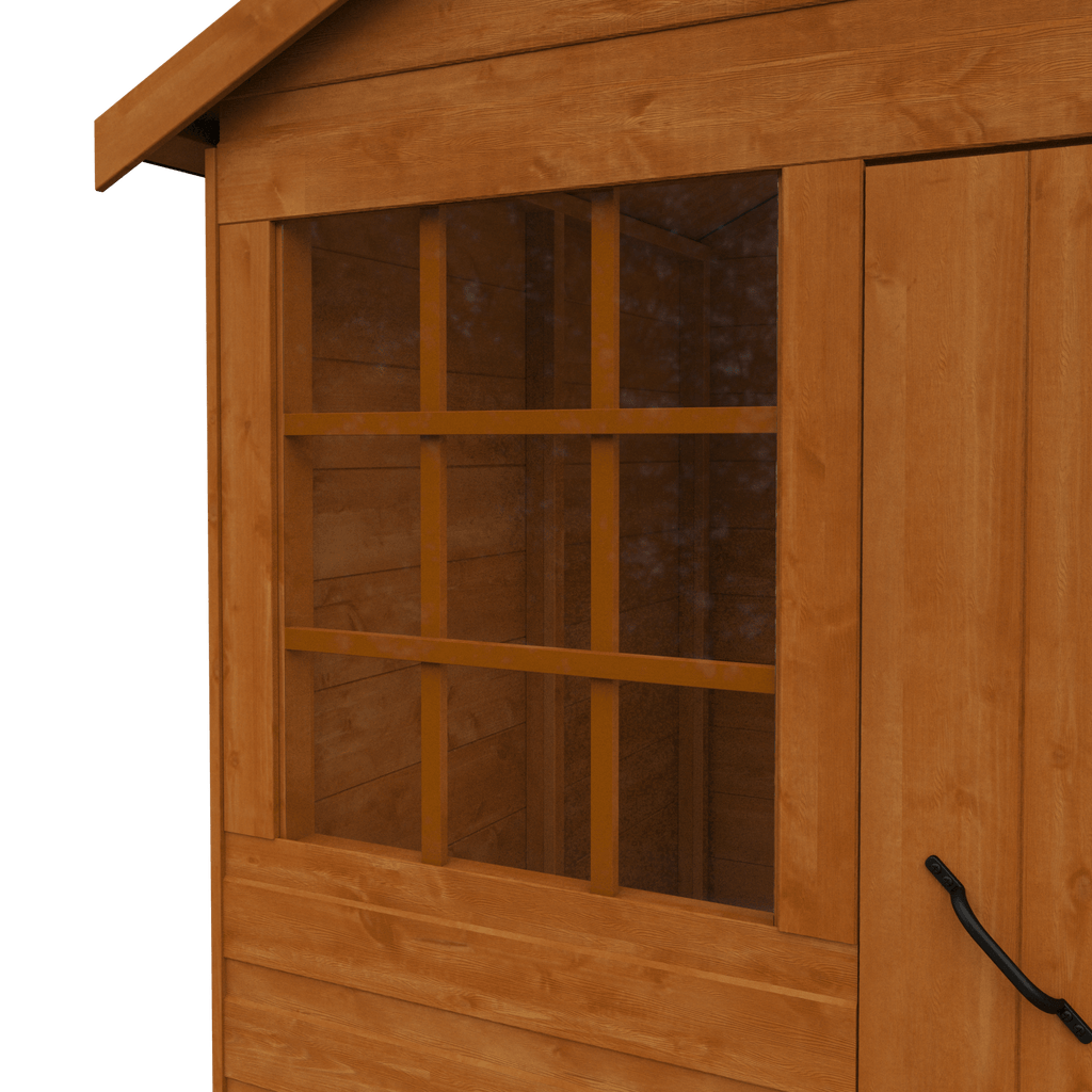 Single Story Shiplap Timber Den with Georgian Safety Window - Children's Playhouse - playhouse