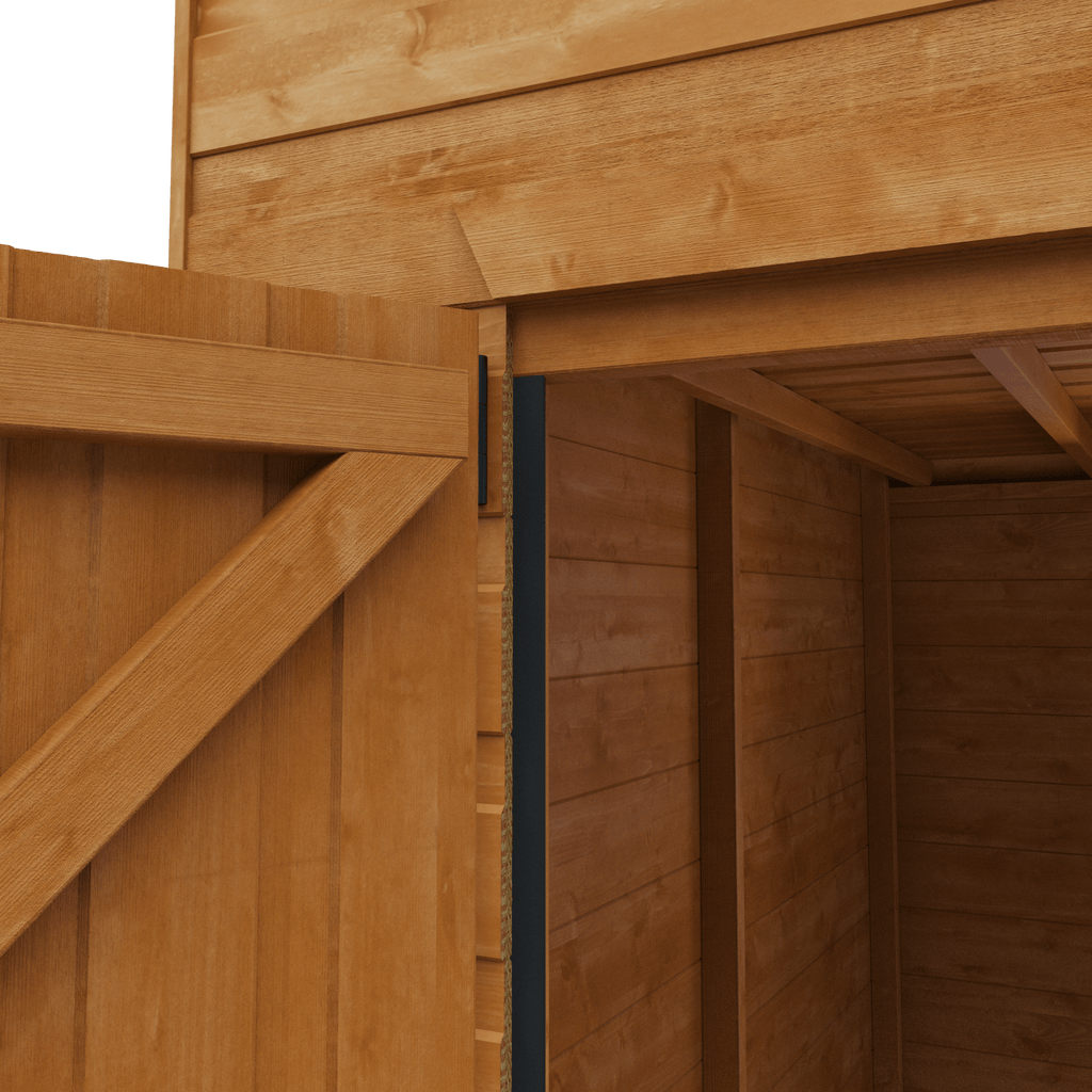 Single Story Shiplap Timber Den with Georgian Safety Window - Children's Playhouse - playhouse