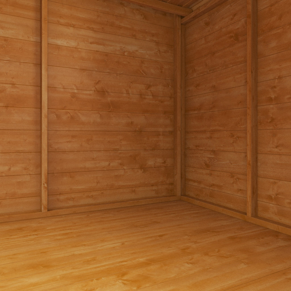 Single Story Shiplap Timber Den with Georgian Safety Window - Children's Playhouse - playhouse