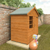 Single Story Shiplap Timber Den with Georgian Safety Window - Children's Playhouse - playhouse