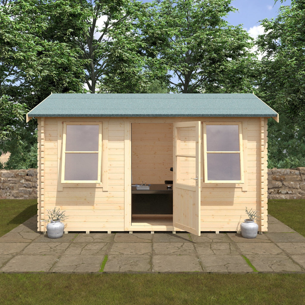 Skipton 44mm Log Cabin - Log Cabin