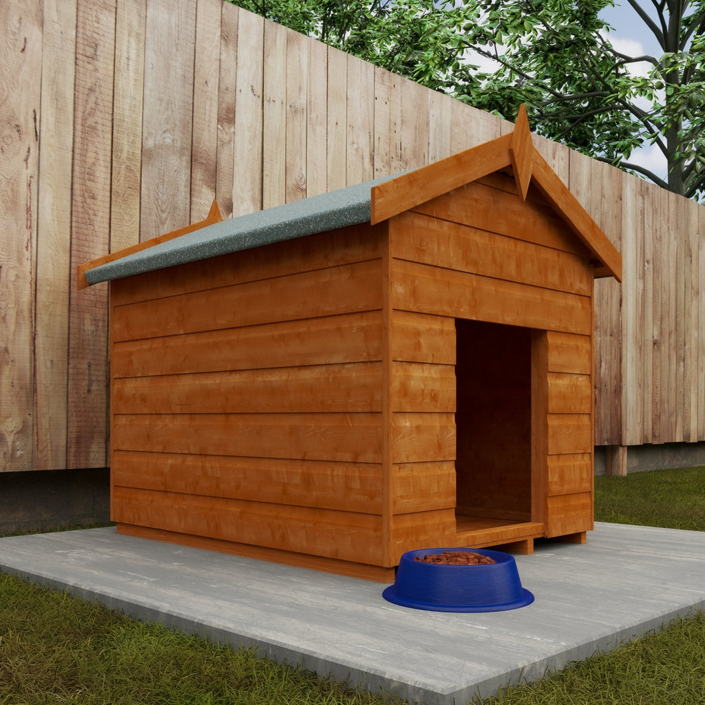 Super Shiplap Timber Dog Kennel - Pets