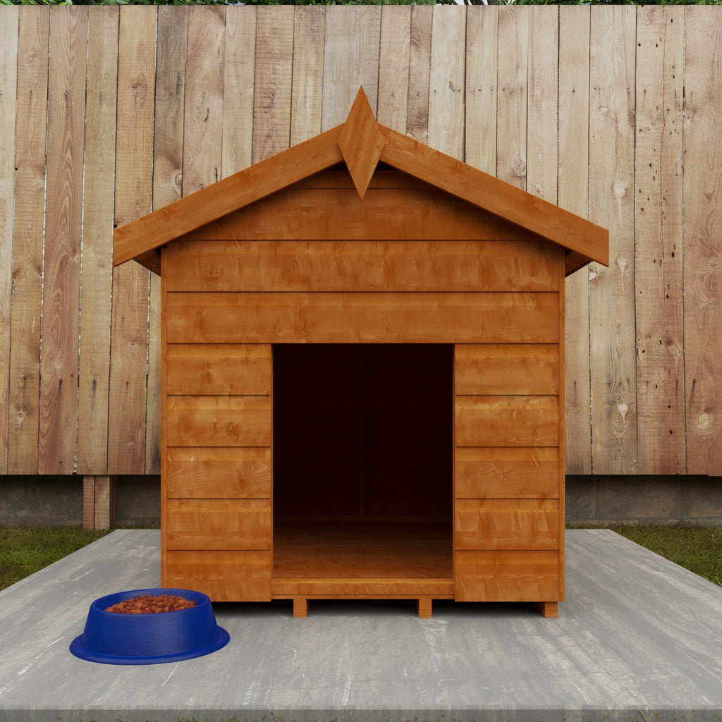 Super Shiplap Timber Dog Kennel - Pets