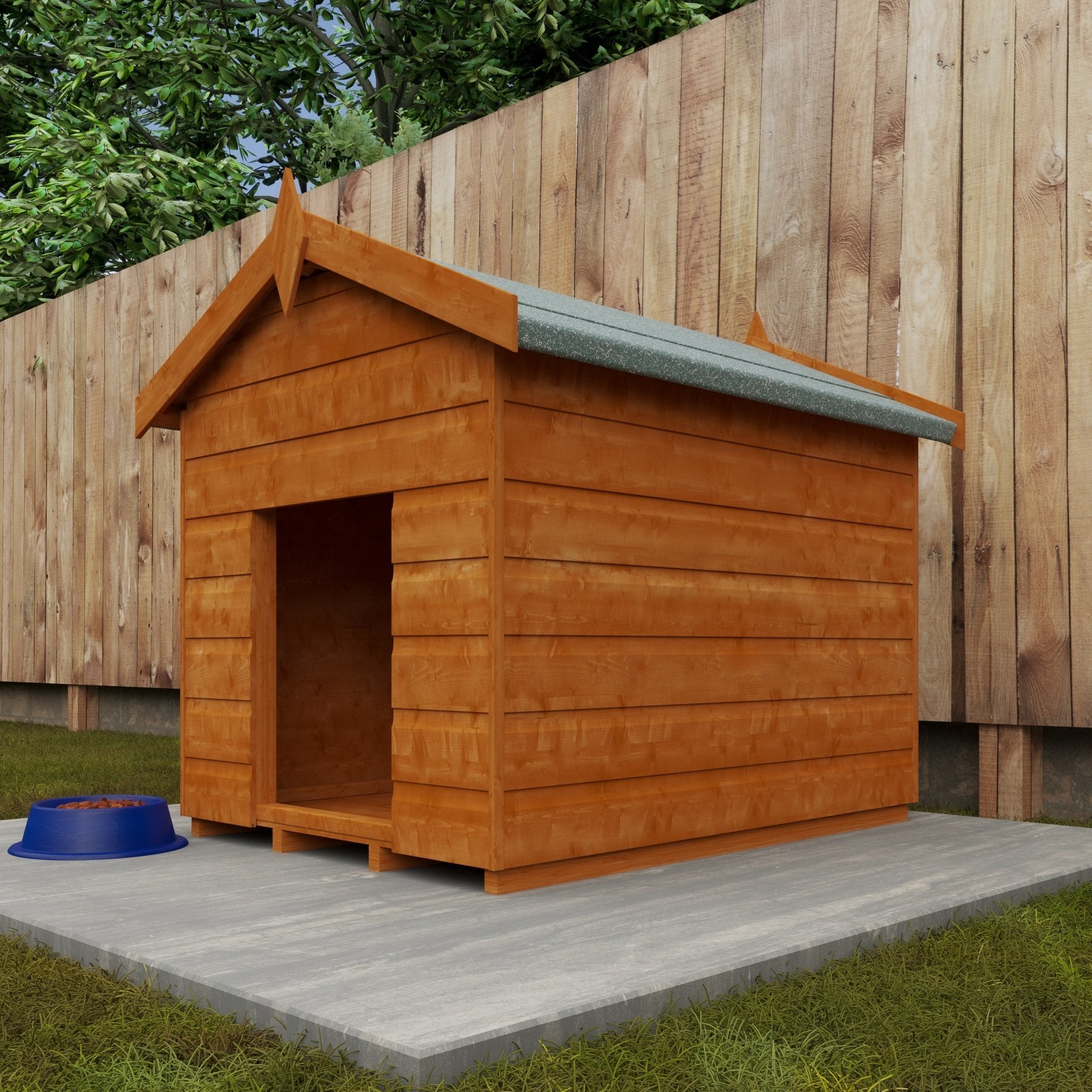 Super Shiplap Timber Dog Kennel - Pets