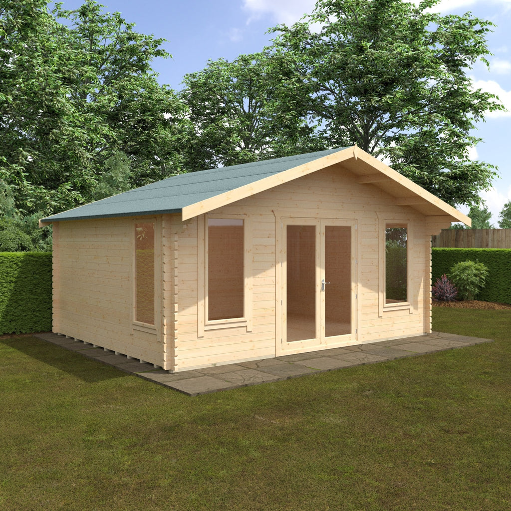 Sutton Building 44mm Log Cabin - Log Cabin