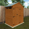 Timber Double Door Apex Security Shed - Shed