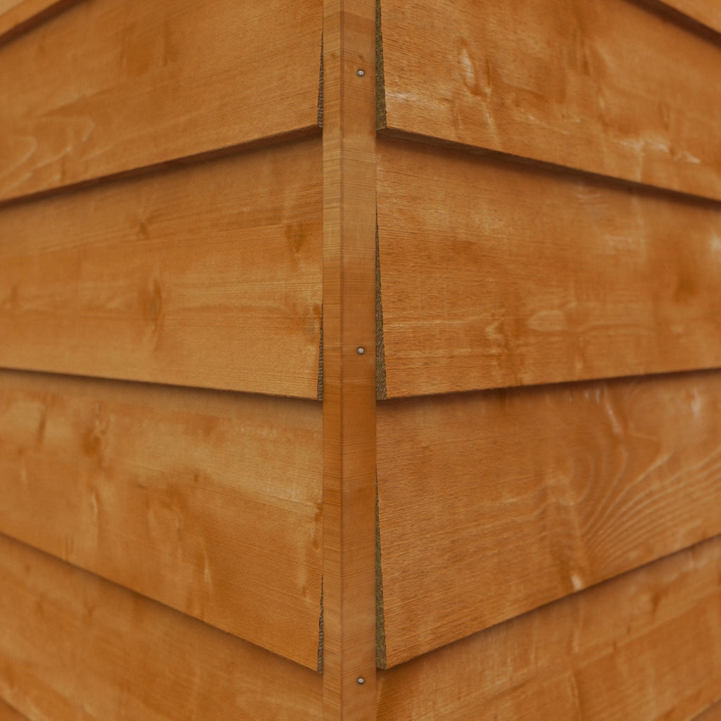 Timber Overlap Value Apex Shed - Shed