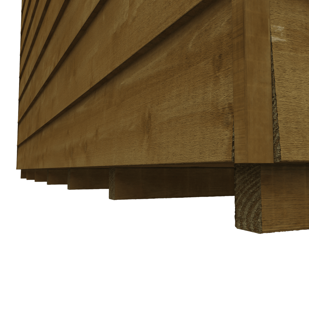 Timber Overlap Value Apex Shed - Shed