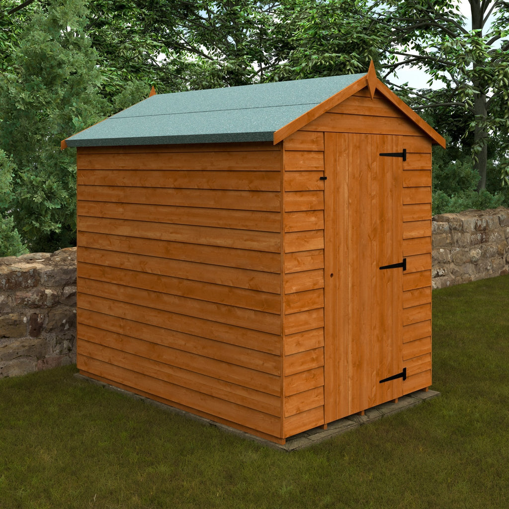 Timber Overlap Value Apex Shed - Shed