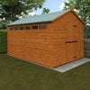 Timber Security Shiplap Apex Shed - Shed