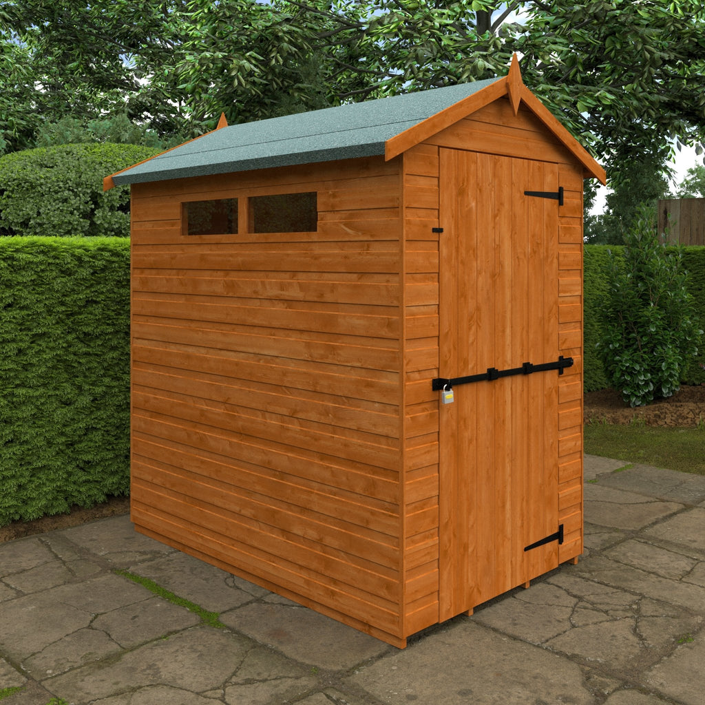 Timber Security Shiplap Apex Shed - Shed