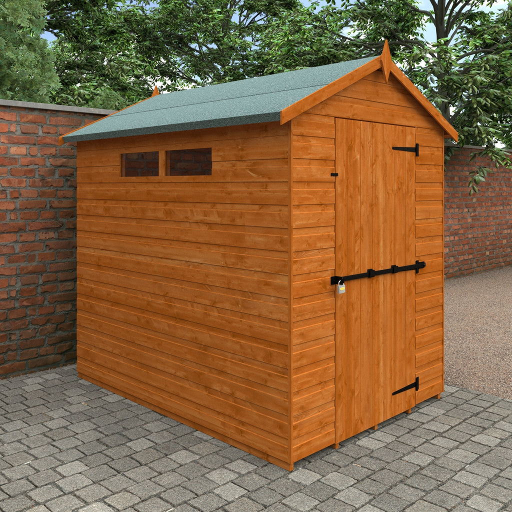 Timber Security Shiplap Apex Shed - Shed