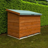 Timber Tool Chest with Hinged Lid - Storage