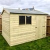 Treated Timber Apex Shed 8FT RANGE - Shed