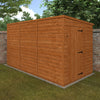 Windowless Shiplap Timber Pent Shed - Shed