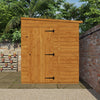 Windowless Shiplap Timber Pent Shed - Shed
